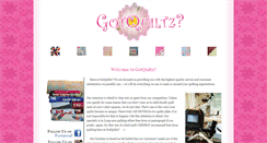 Desktop Screenshot of gotquiltz.com